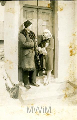 KKE 066.jpg - Józef Muszałowski z żoną Heleną, Hurbiszcze, 1931 r.